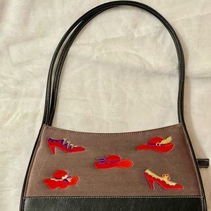 VINTAGE “Red Hat Society” Purse Hand Bag